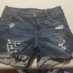 denim shorts